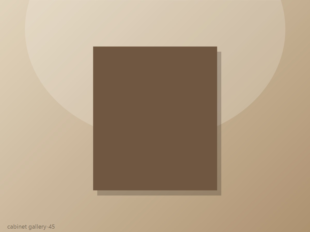 The Cabinet at 45 degrees